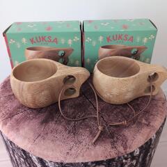 木製マグカップ