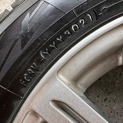 スタッドレス14インチ(155/65R14)2021年製ホイール4本セットの画像