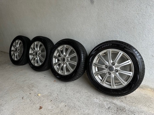 スタッドレス14インチ(155/65R14)2021年製ホイール4本セット