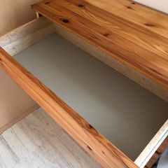 無印良品4段タンスの画像