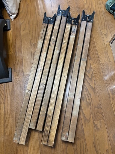 ソーホースブラケット ツーバイフォー 4セット　DIY テーブル