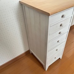 【DIY】チェストデスク　ドレッサーの画像