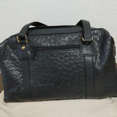 【引取限定】革製ハンドバッグ