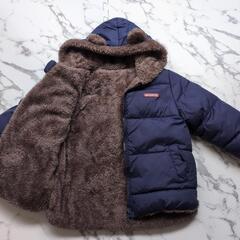 【美品】モコモコ　もこもこ　アウター　ブルゾン　ジャケット　上着　くま耳の画像