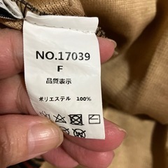 起毛スカートの画像