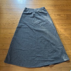 裏起毛　ロングスカート　スエット　レディースの画像
