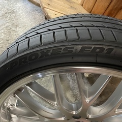 21インチアルミホイールの画像