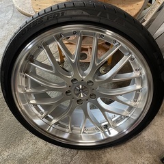 21インチアルミホイールの画像