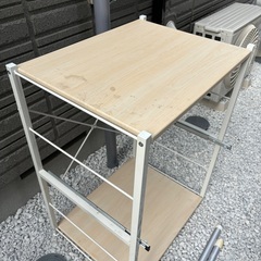 レンジなどをおける棚