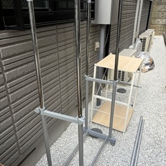 2段ハンガーラックの画像