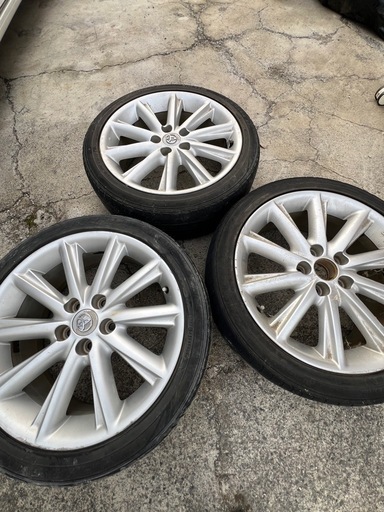 トヨタ純正ホイール3本　215/45r18