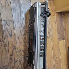 ラジカセ　レトロの画像