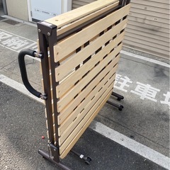 A180🉐「ニトリ」すのこ 折りたたみ