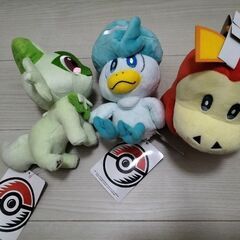 ポケモン　パルデア御三家　クワッス　ニャオハ　ホゲータ　ぬいぐる...