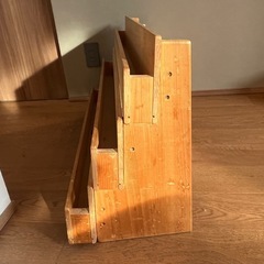 国産ヒノキ　絵本棚　ラック
の画像