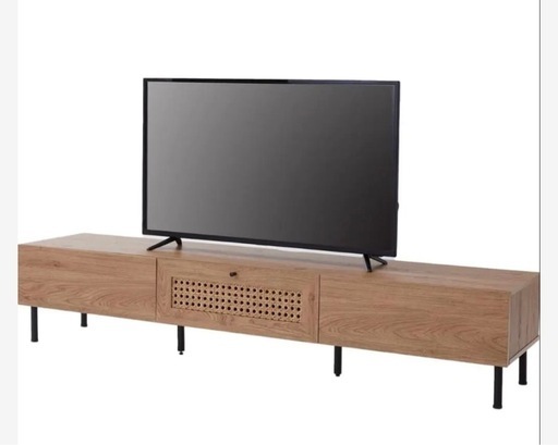 lowya テレビ台 ラクタン 140cm ラタン調