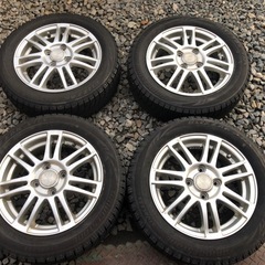 🙇‍♂️ご購入者様決定いたしました🙇ブリヂストン　ブリザック　軽自動車用スタッドレスタイヤ＆ホイールセット　155/65/R14の画像