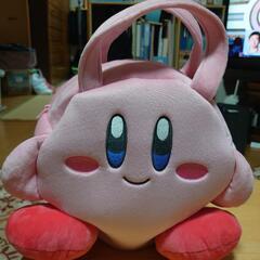 星のカービィ　そのまんまぬいぐるみトートバッグ

