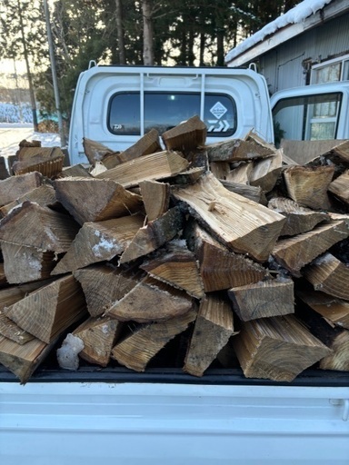 2台価格8000円栗の木薪A品