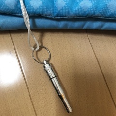 防災頭巾　青　小学生　学童用の画像