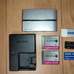 SONY　コンパクトデジカメ　DSC-T9　完動品　バッテリー2...