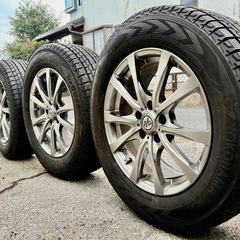 【バリ山　バランス/バルブ交換済】225/65R17 スタッドレ...