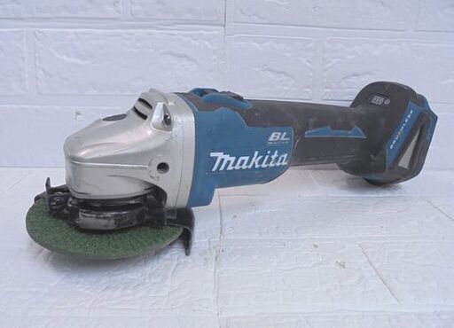 マキタ 18V 100mm 充電式ディスクグラインダ GA404DRT ※充電器、バッテリ欠品 本体のみ makita 電動工具 K-