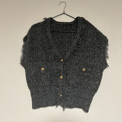 ニットベスト Mサイズの画像
