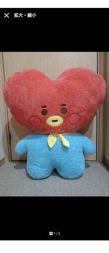 BTS BT21 公式 TATA タタの大きいぬいぐるみ