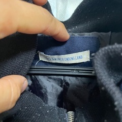 ネイビー　ジャケットの画像