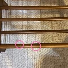 【決まりました】アジアン　木製ハンガーラックの画像