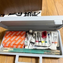 絵の具セット　美術道具　の画像