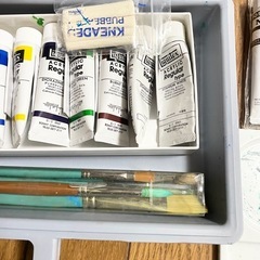絵の具セット　美術道具　の画像