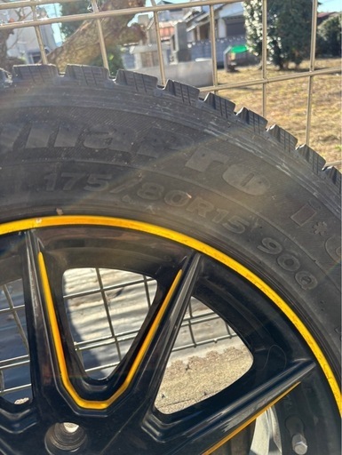 15インチ　スタッドレス 175/80/r15