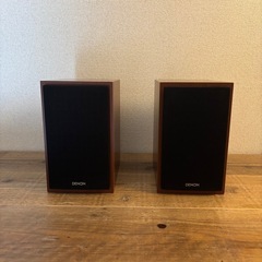 DENON スピーカーシステム 木目 SC-M39ペアの画像