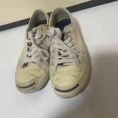 靴① Converse JACK PURCELL スニーカー 白