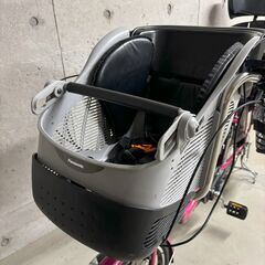 パナソニック電車自転車ギュットミニ 前チャイルドシートの画像