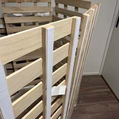 すのこベッド　セミダブルサイズの画像