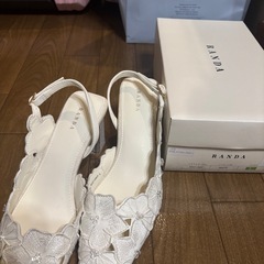 【美品】RANDA 白　Lサイズ