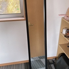 姿見　鏡　ブラック