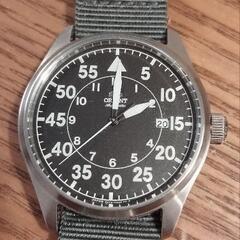 【受付終了】オリエント機械式腕時計42mm