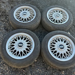 BBS メッシュ　アルミホイール＆タイヤ　4本