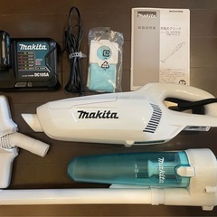 受付再開　マキタ　充電式クリーナー　サイクロンアタッチメント付き