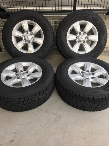 ランクルプラド　スタッドレスタイヤ・ホイールセット　23年製　 使用期間短い