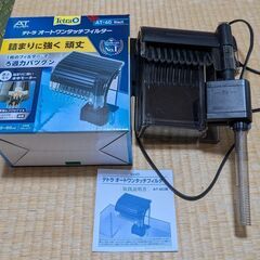 【値下げ】テトラ AT-60 外掛け式 ろ過フィルター（保証書 付）の画像