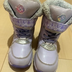 アナ雪　スノーブーツ　18センチ　スノーカバーの画像
