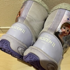 アナ雪　スノーブーツ　18センチ　スノーカバーの画像