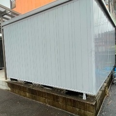 イナバ物置 収納 倉庫　資材 NEXTA NXN-185H  (中古)の画像