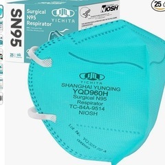 [YQ YICHITA] Surgical N95マスク 25枚...