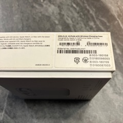 air pods ワイヤレスチャージ　airpods2 MRXJ2J/Aの画像
